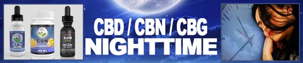 CBD-FOR-SLEEP - CBN FOR SLEEP - CBG FOR SLEEP